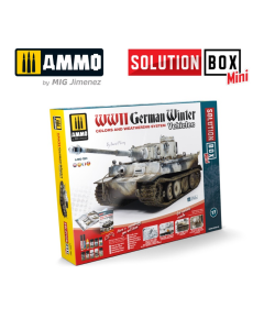 Solution Box Mini: WWII German Winter Vehicles AMMO by Mig 7901