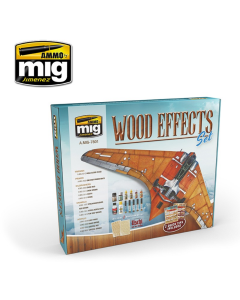 Wood effects set AMMO by Mig 7801