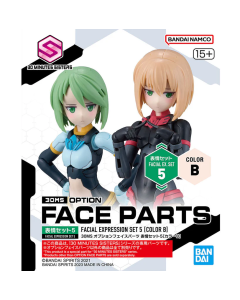 30MS Option Face Parts : Facial Expression Set 5 - Color B BANDAI 61759