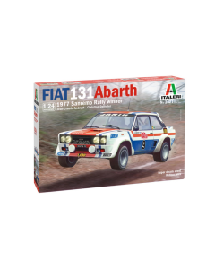 1/24 Fiat 131 Abarth 1977 Sanremo Rally Winner Italeri 3621