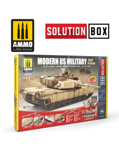 Solution Box: Modern U.S. Military Sand Scheme AMMO by Mig 7712