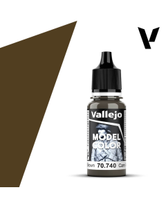 Camouflage Middle Brown (117) Model Color, 18 ml - Vallejo 70.740 Vallejo 70740