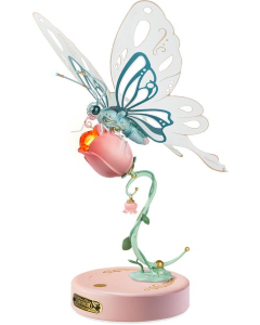 ROKR Mechanical Species Butterfly (Pink) Robotime MI05P