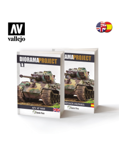 Book: Diorama Project 1.1 - AFV at War, Engels Vallejo 75030