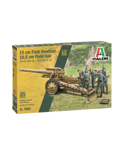 1/72 15cm Field Howitzer/10,5cm Field Gun Italeri 7082
