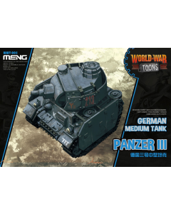 CartoonMod German Medium Tank Panzer III Meng WWT005