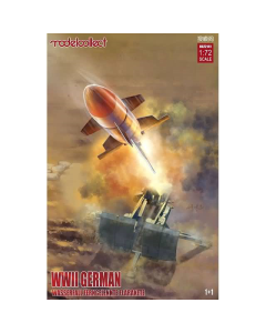 1/72 German WWII Wasserfall Ferngelenkte Flakrakete 1+1 Modelcollect 72141