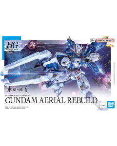 HGTWFM XVX-016RN Gundam Aerial Rebuild (The Witch from Mercury) BANDAI 65096