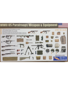 1/35 WWII US Paratroops Weapons & Equipment Gecko Models 35GM0050