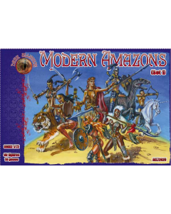 1/72 Modern Amazons, Set 1 Alliance 72025