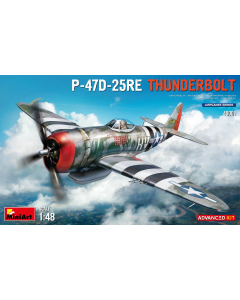 1/48 P-47D-25RE Thunderbolt (advanced kit) MiniArt 48001