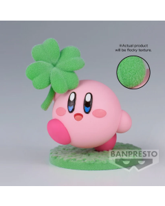 BANPRESTO : Kirby : Fluffy Puffy Mine ver.A - Kirby with Clover BANDAI 19527