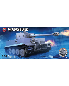 1/35 Quick Build Tiger I Tank Airfix J6041