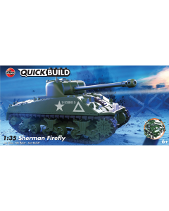 1/35 Quick Build Sherman Firefly Tank Airfix J6042