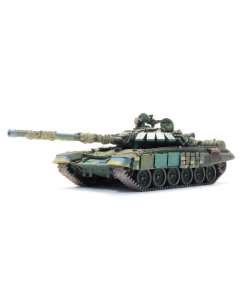 H0 T-72B obr. 1989 Oekraïense strijdkrachten (Russisch-Oekraïense Oorlog) Artitec 6870708