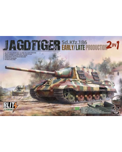1/35 Sd.Kfz.186 Jagdtiger Early/Late Production (2 in 1) Takom 8001
