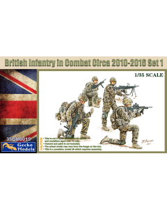 1/35 British Infantry in combat 2010-2016 (Set1) Gecko Models 35GM0015