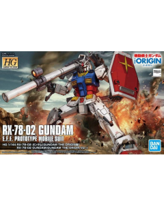 HGGTO RX-78-02 Gundam - The Origin #26 BANDAI 58929