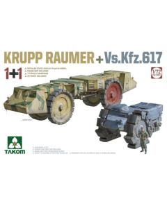 1/72 German Krupp Räumer + Vs.Kfz.617 (1+1) Takom 5007