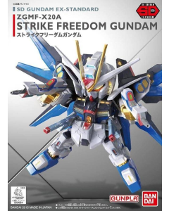 SD Ex-Standard : ZGMF-X20A Strike Freedom Gundam BANDAI 65620