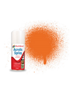 Nr.18 - Oranje Acrylic Spray, Glans 150ml Humbrol D6018