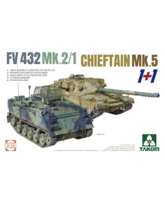 1/72 FV432 Mk.2/1 & Chieftain Mk.5 (1+1) Takom 5008