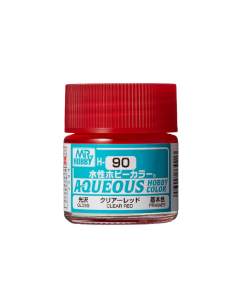 Aqueous Clear Red Gloss 10ml (P) Mr. Hobby H090