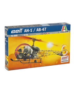 1/72 Bell AH-1/AB-47 Helicopter Italeri 0095