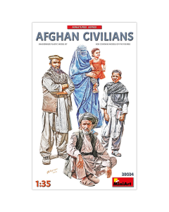 1/35 Afghan Civilians MiniArt 38034