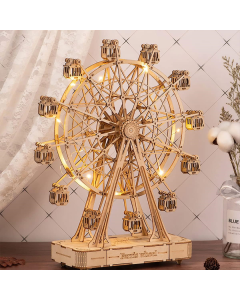 Rolife 3D Wooden Puzzle Ferris Wheel Music Box Robotime TGN01