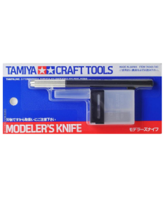 Modeler's Knife - met 25 reserve mesjes Tamiya 74040