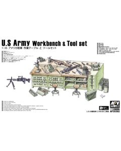 1/35 US Army Workbench & Tool Set AFV-Club 35302