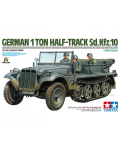 1/35 German Sd. KFZ.10 1to Half-Track met 3 figuren Tamiya 37016