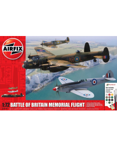 1/72 Battle of Britain Memorial Flight Gift Set Airfix 50182