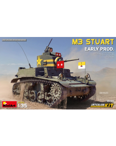 1/35 M3 Stuart (early production), interior kit MiniArt 35404