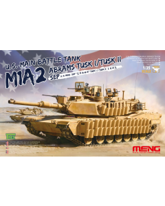 1/35 U.S.Main Battle Tank M1A2 SEP Abrams Tusk I/Tusk II Meng TS026