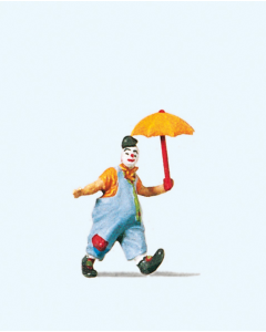 H0 Clown met parasol Preiser 29001