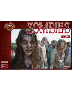 1/72 Zombies, Set 2 Alliance 72024