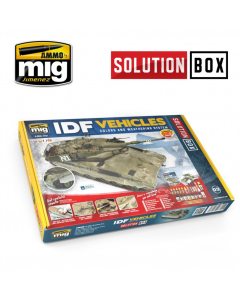 Solution box idf vehicles AMMO by Mig 7701