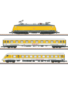 Z MHI Treinset "DB Netz" met elektrische locomotief serie 120, 3-delig Marklin 81528