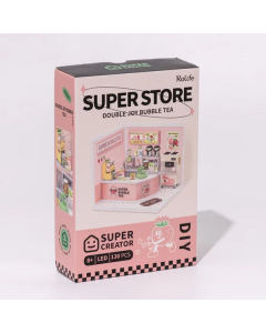 Rolife Super Creator - Double Joy Bubble Tea Robotime DW006