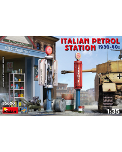 1/35 Italian Petrol Station 1930-1940s MiniArt 35620