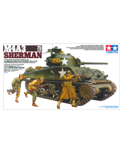 1/35 U.S. M4A3 Sherman 75mm gun Tamiya 35250