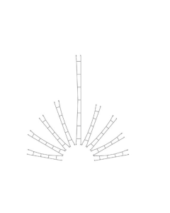 H0 rijdraad 190 mm, 5 stuks Viessmann 4130