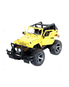 1/14 RC Jeep Wrangler RTR 2.4GHz, geel Siva 50550