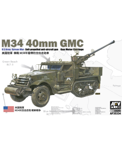 1/35 U.S. M34 40mm Gun Motor Carriage "Korean War" AFV-Club 35334