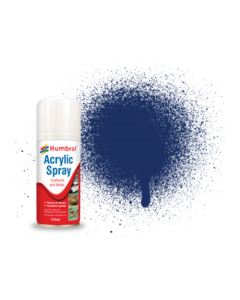 Nr.15 - Middernacht Blauw Acrylic Spray, Glans 150ml Humbrol D6015