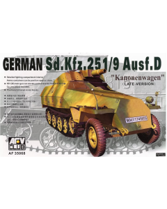 1/35 German Sd.Kfz. 251/9 Ausf. D "Kanonenwagen" (late version) AFV-Club 35068