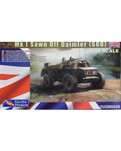 1/35 Mk I Sawn off Daimler (SOD) Gecko Models 35GM0028