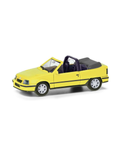 H0 Opel Kadett E GSI Cabrio, geel Herpa 421027